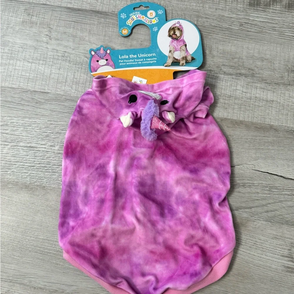 New Squishmallow Unicorn Dog Costume Medium‎